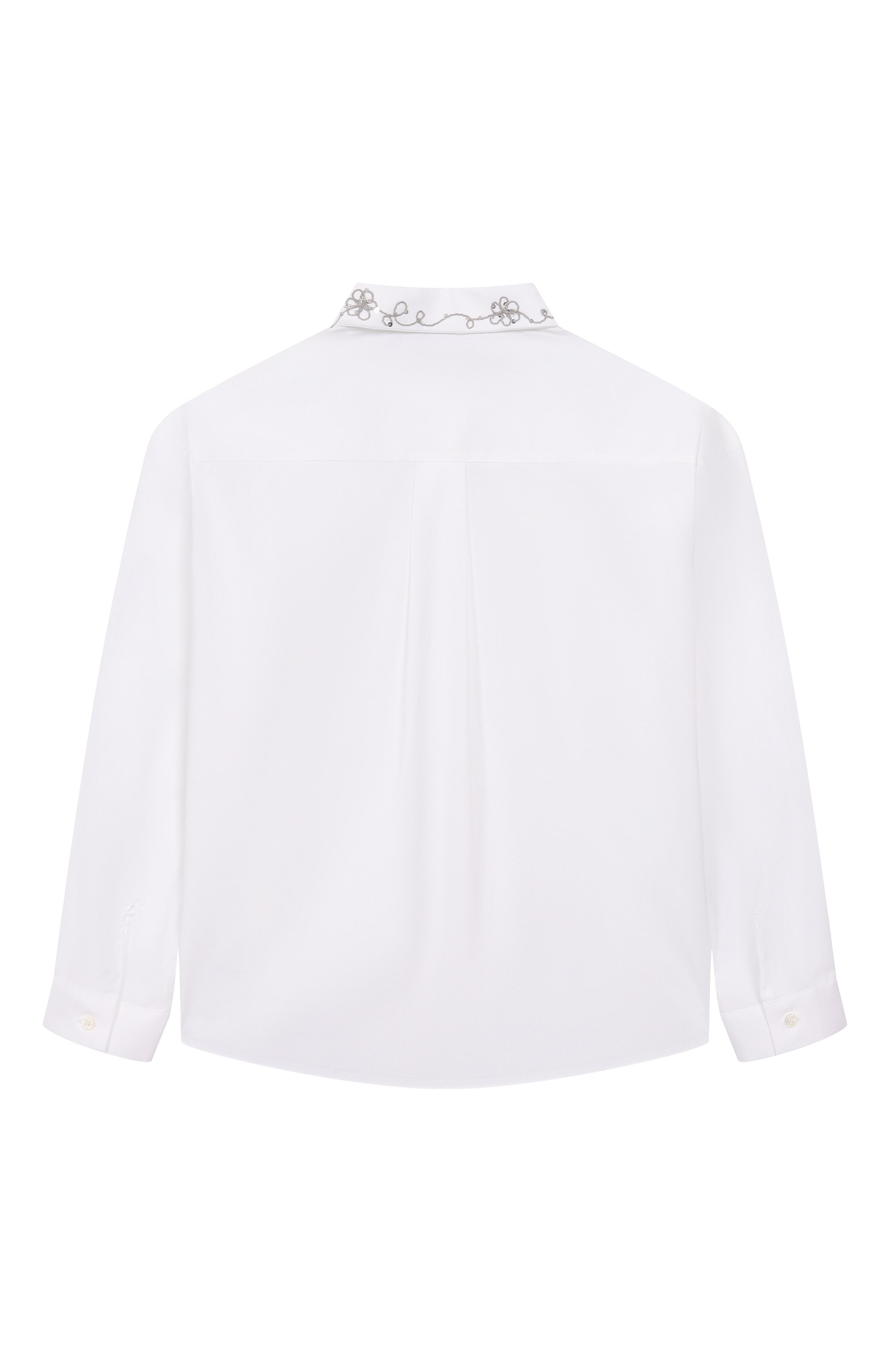 Хлопковая рубашка IL GUFO, арт. A25GCL0016C0066/10-14, фото 2