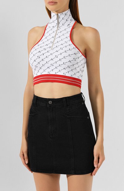 Топ STELLA MCCARTNEY белого цвета по цене 36100 руб., арт. 552847/S1967, фото 3 Топ STELLA MCCARTNEY, арт. 552847/S1967, фото 3
