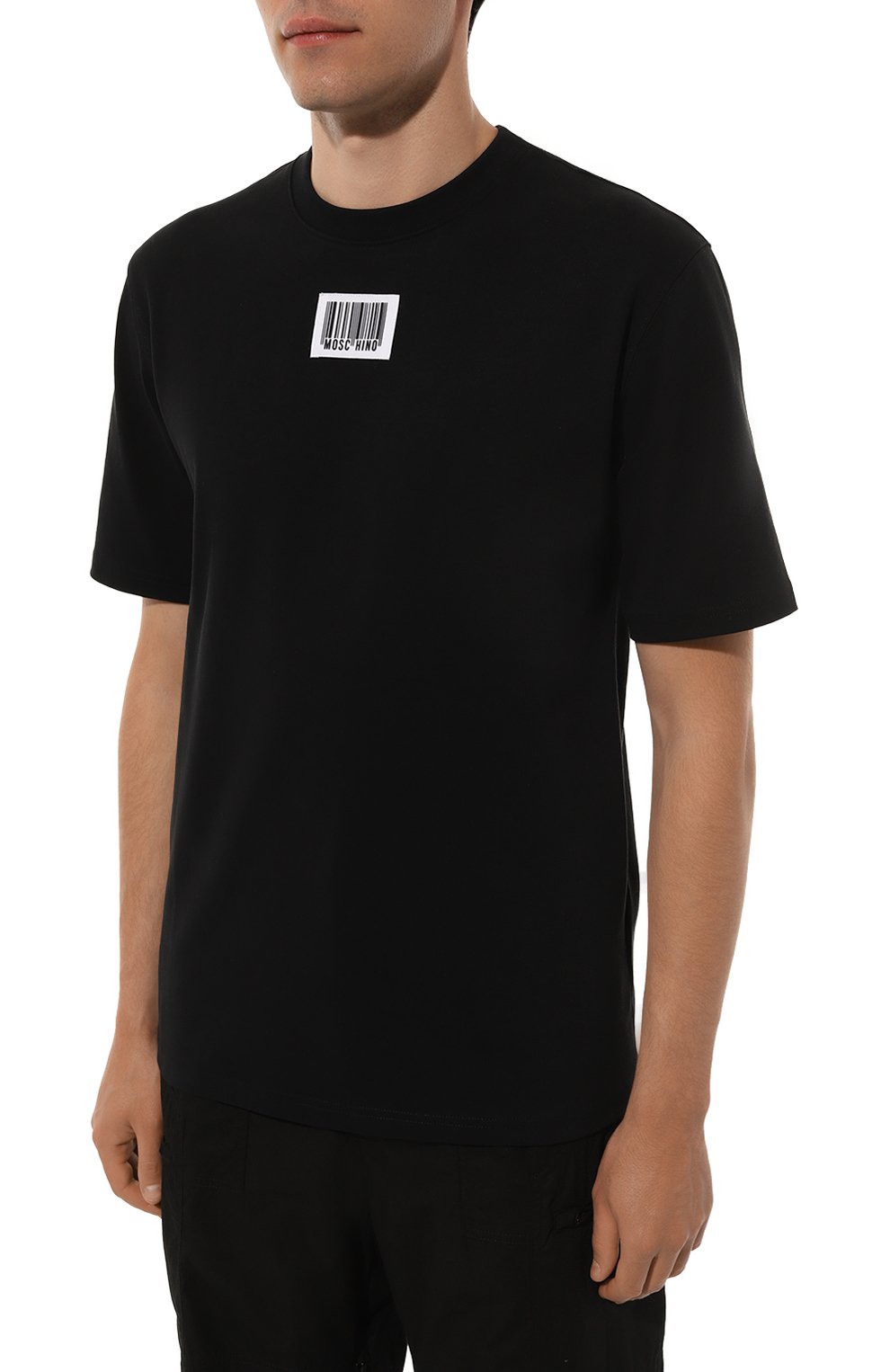 Хлопковая футболка MOSCHINO, арт. A0704/5244, фото 3