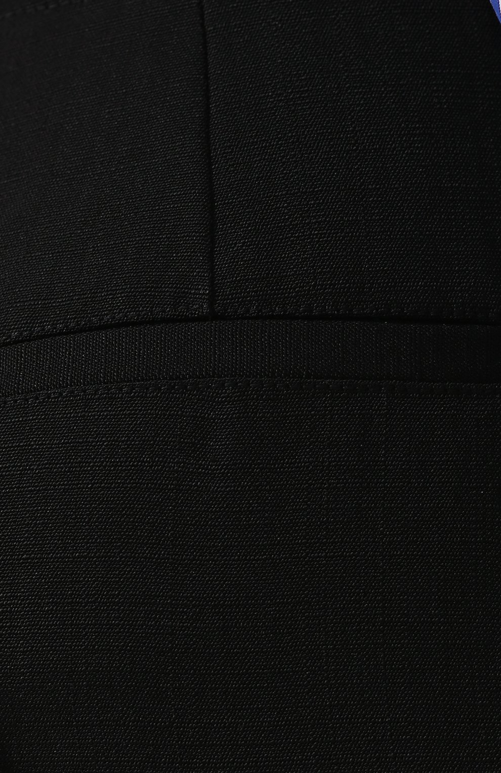 Однотонные широкие брюки из смеси вискозы и шелка CELINE, арт. 21T456928, фото 5