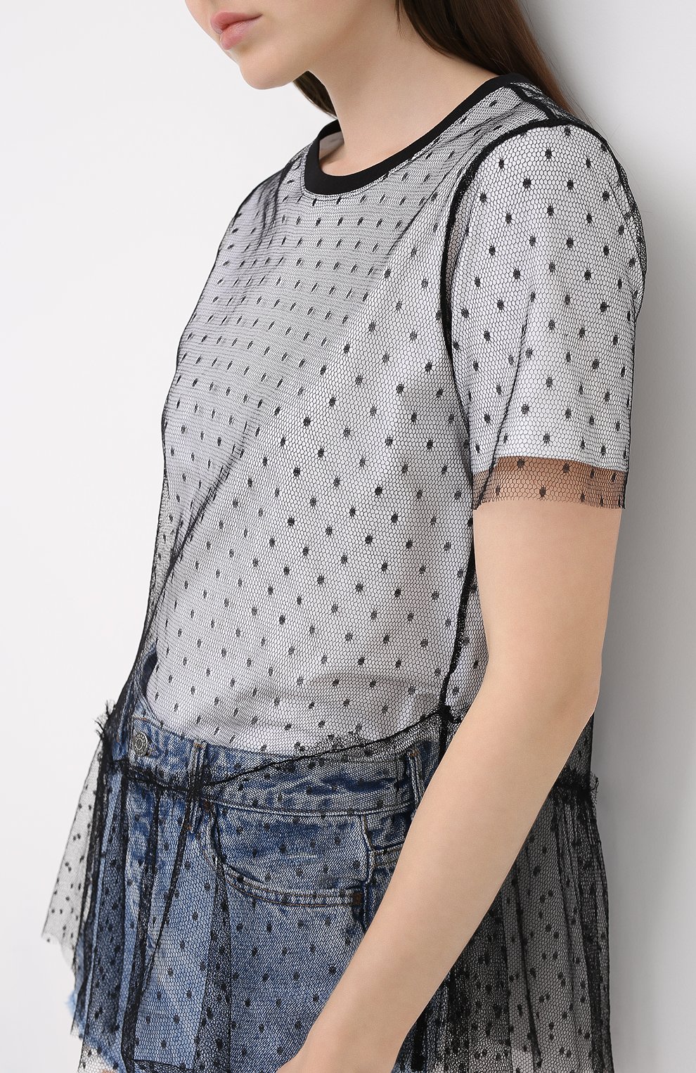 Хлопковая футболка REDVALENTINO, арт. UR3MG07A/5CK, фото 3