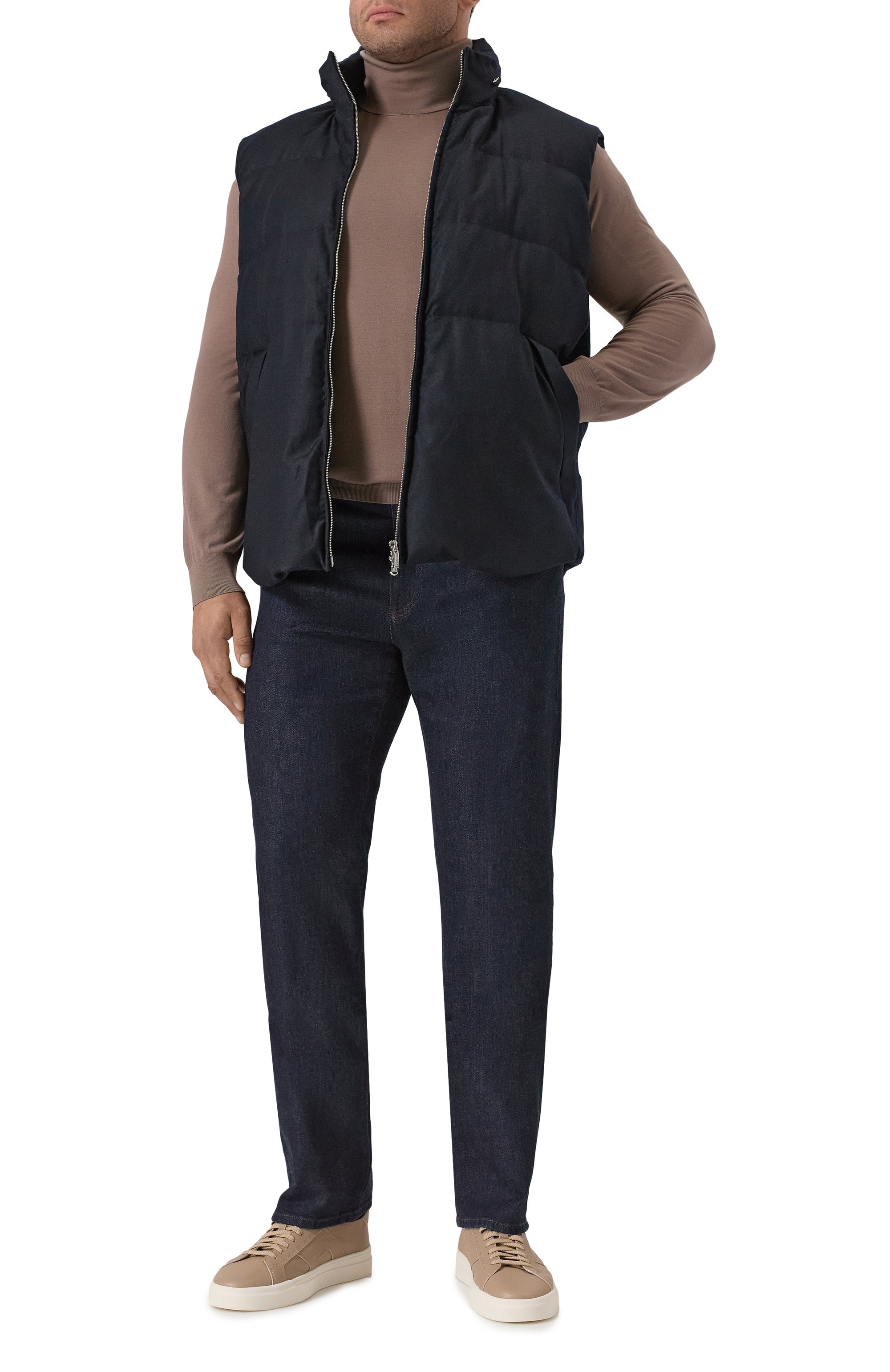 Жилет из шерсти и кашемира CORTIGIANI, арт. 3AG624, фото 2