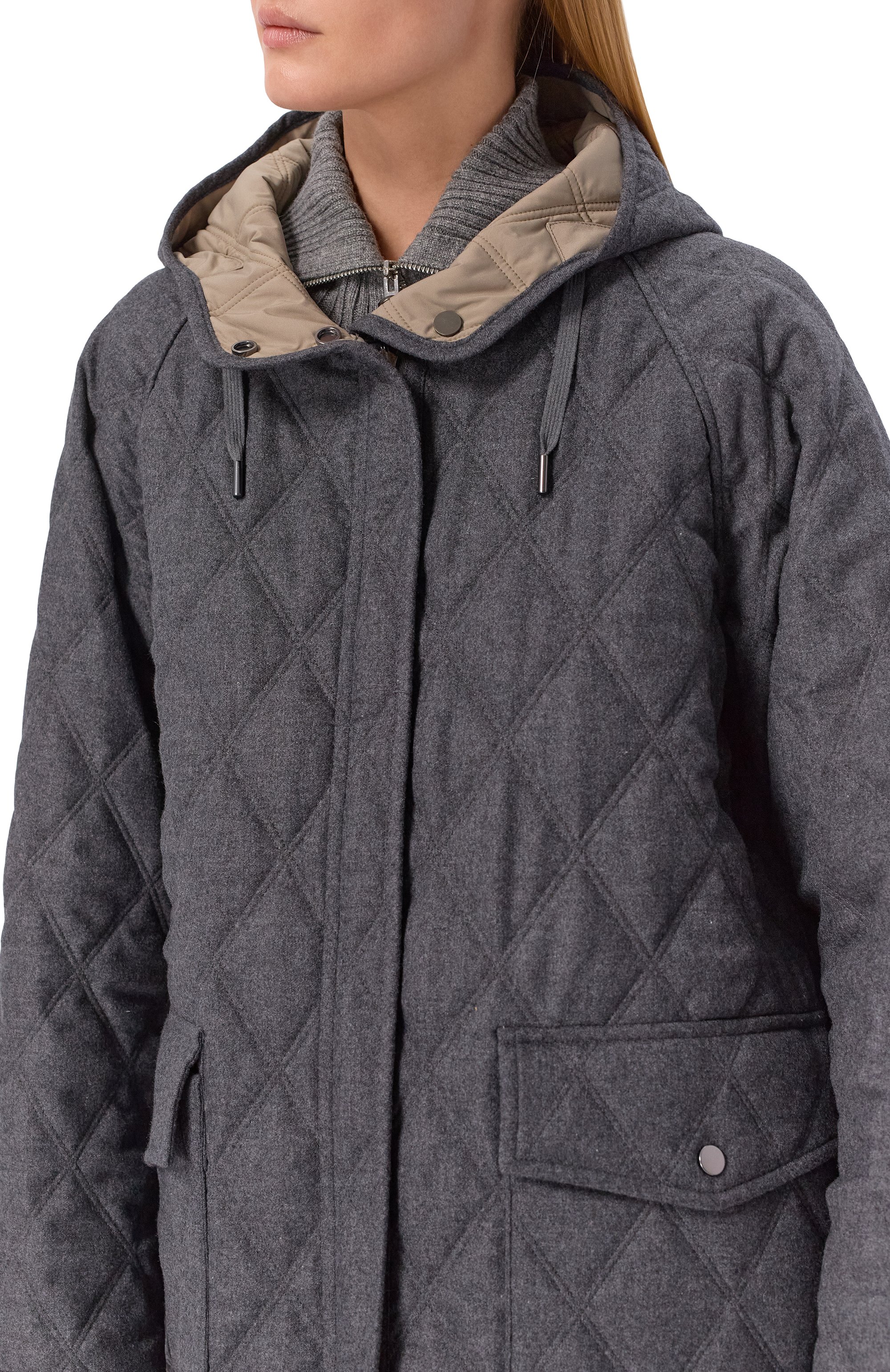 Двусторонняя кашемировая утепленная парка MVST, арт. M25.1MW.C005/75402 DIS 10, фото 5