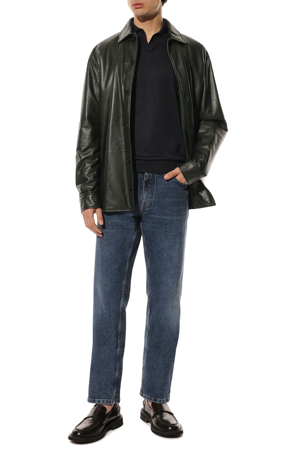 Шелковое поло ANDREA CAMPAGNA, арт. 43174/30901, фото 2