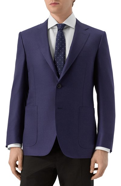 Пиджак из кашемира и шелка CANALI, арт. E11288-CX05566, фото 4