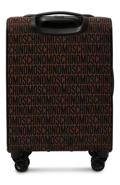 Текстильный чемодан small MOSCHINO коричневого цвета по цене 65950 руб., арт. 2316MA8601/8268, фото 5 Текстильный чемодан small MOSCHINO, арт. 2316MA8601/8268, фото 5