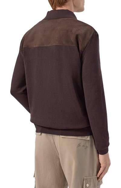 Комбинированная рубашка GUCCI, арт. 847806/XNBB6, фото 4