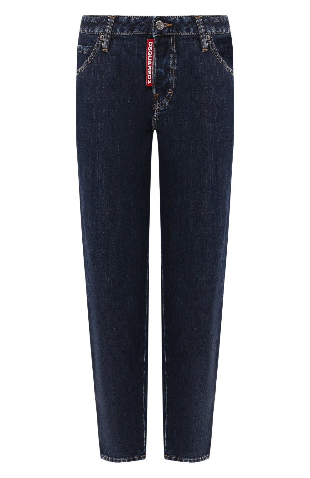 Джинсы DSQUARED2 синего цвета по цене 31150 руб., арт. S75LB0188/S30309, фото 1 Джинсы DSQUARED2, арт. S75LB0188/S30309, фото 1