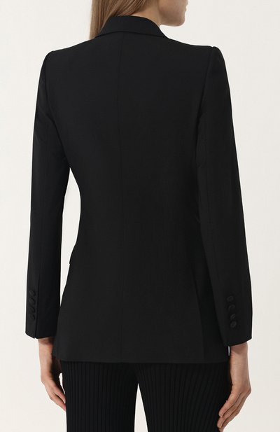 Однотонный двубортный жакет со шнуровкой DOLCE & GABBANA, арт. F293KT/FUBEH, фото 4