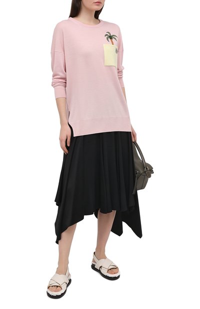 Шерстяной пуловер LOEWE, арт. S897Y14K01, фото 2