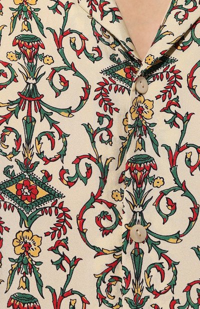 Шелковая рубашка GUCCI, арт. 676347 ZAH5R, фото 5
