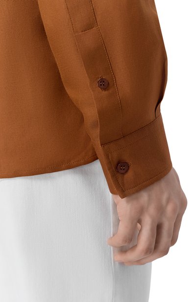 Рубашка изо льна и шелка MVST, арт. M26.2PM.B010/F123, фото 5