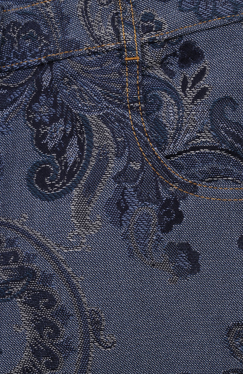 Джинсы ETRO синего цвета по цене 39400 руб., арт. GV6B00, фото 3 Джинсы ETRO, арт. GV6B00, фото 3