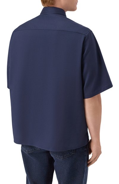 Хлопковая рубашка HUGO BLUE, арт. 50517871, фото 4