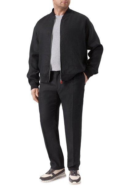 Хлопковая футболка BRUNELLO CUCINELLI серого цвета по цене 63950 руб., арт. M0B131328W, фото 2 Хлопковая футболка BRUNELLO CUCINELLI, арт. M0B131328W, фото 2