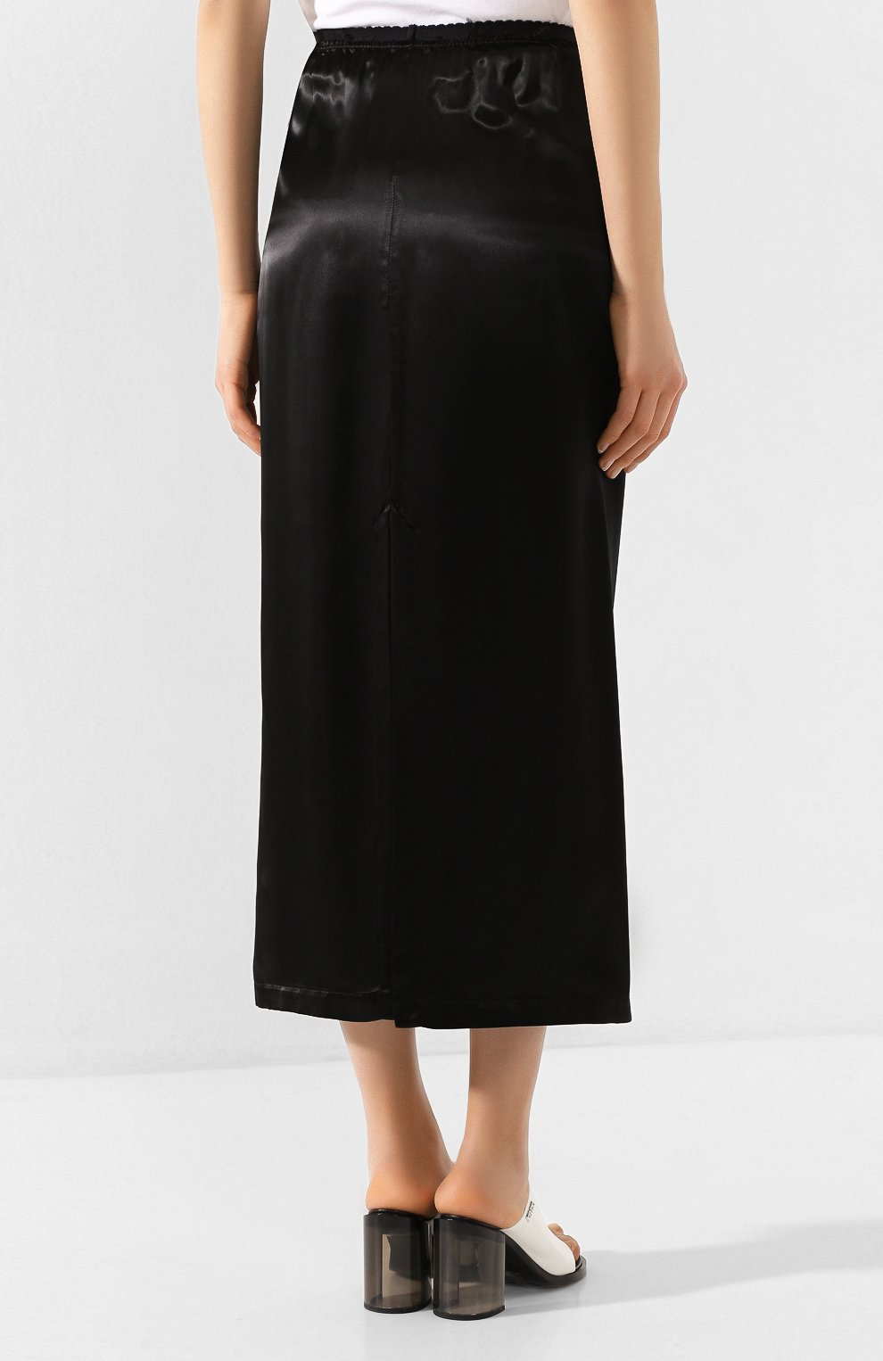 Юбка из вискозы MM6, арт. S32MA0342/S52219, фото 4