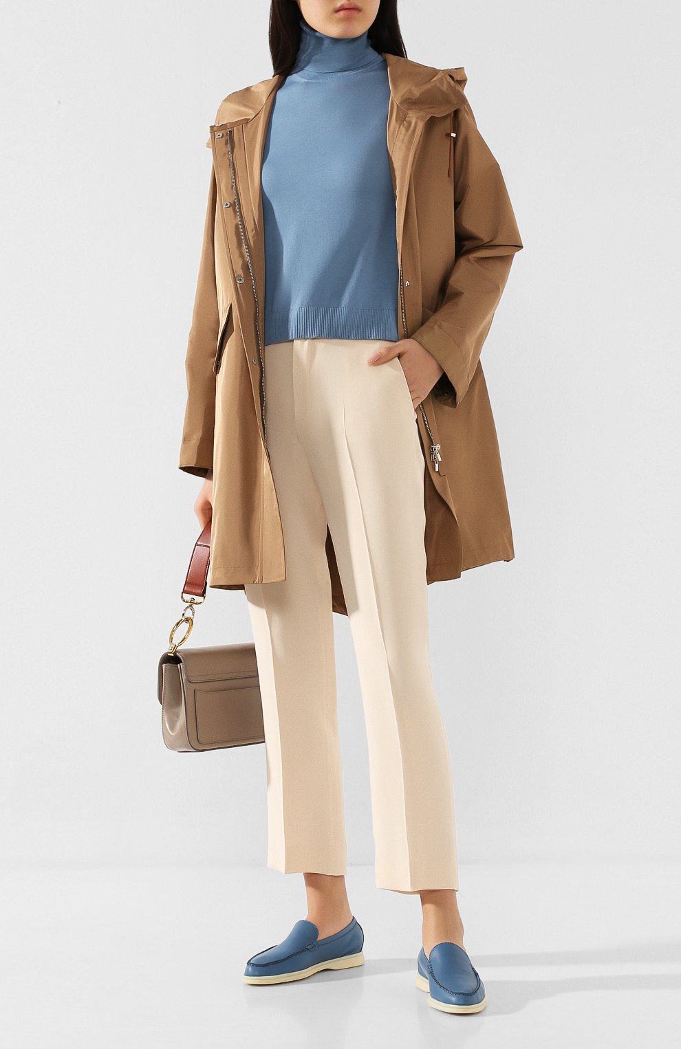 Парка LORO PIANA бежевого цвета по цене 383000 руб., арт. FAI9617, фото 2 Парка LORO PIANA, арт. FAI9617, фото 2