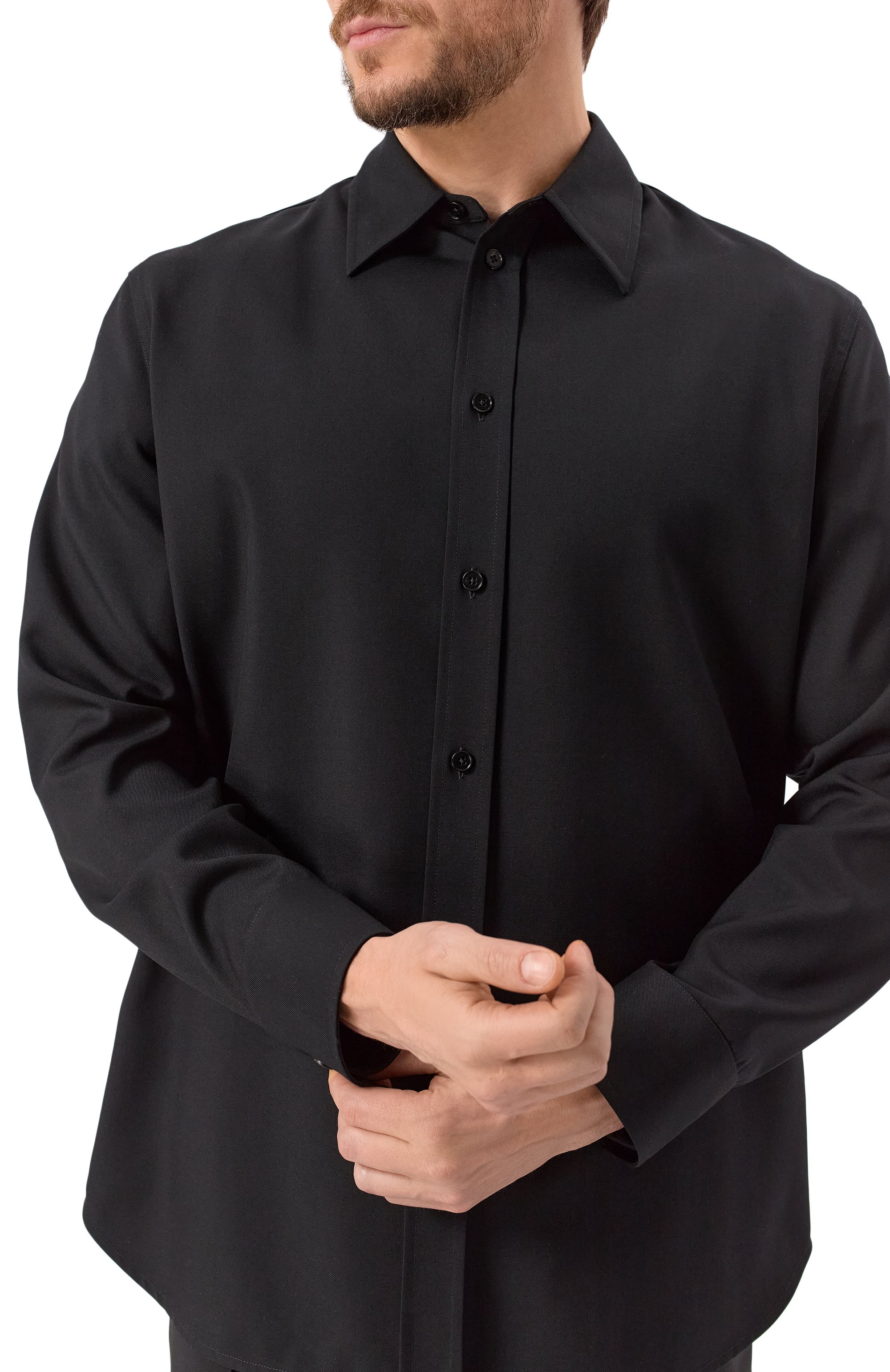 Шерстяная рубашка JIL SANDER, арт. J23DL0001/J40159, фото 5