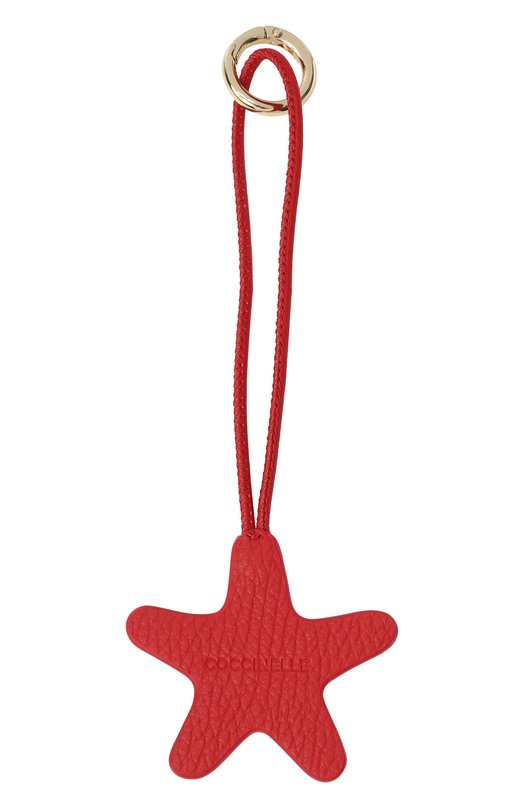 Кожаный брелок Coccinelle E2 UX5 41 04 01 Красный  E2 UX5 41 04 01 Фото 2