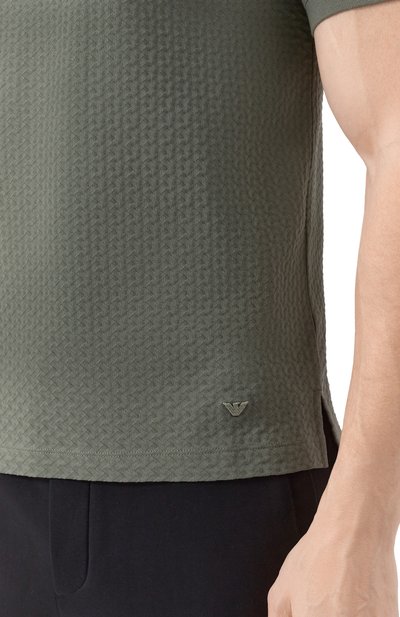 Хлопковое поло EMPORIO ARMANI, арт. EM001295/AF10762, фото 5