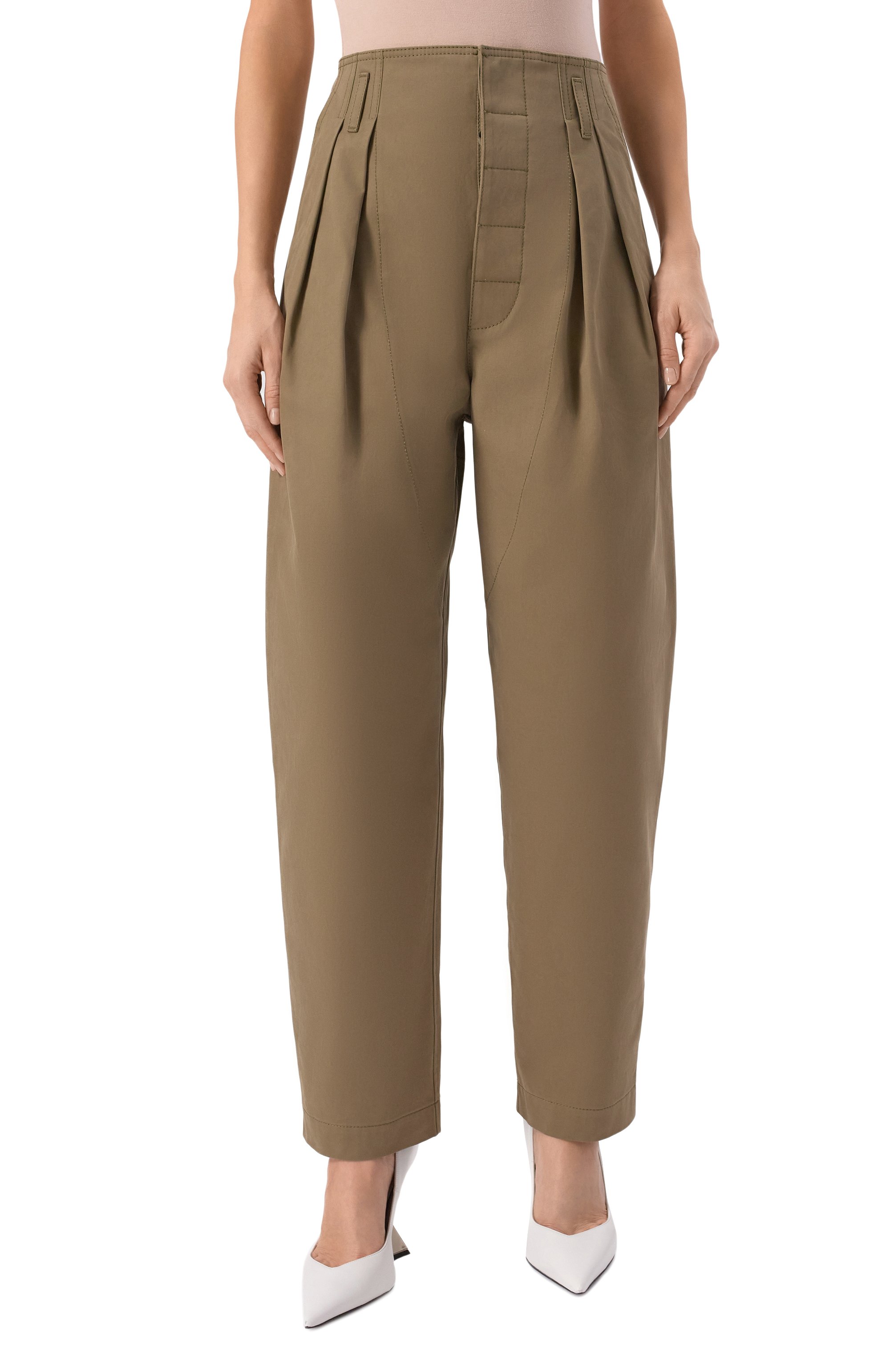 Хлопковые брюки MOSCHINO, арт. A0303/5518, фото 3