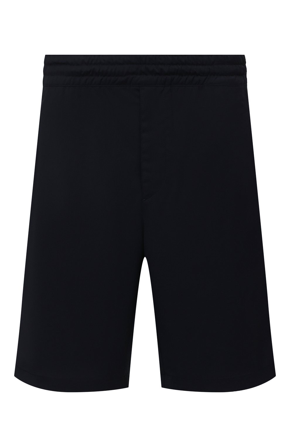 Шерстяные шорты PRADA темно-синего цвета по цене 82000 руб., арт. SPG68-1RII-F0008-191, фото 1 Шерстяные шорты PRADA, арт. SPG68-1RII-F0008-191, фото 1