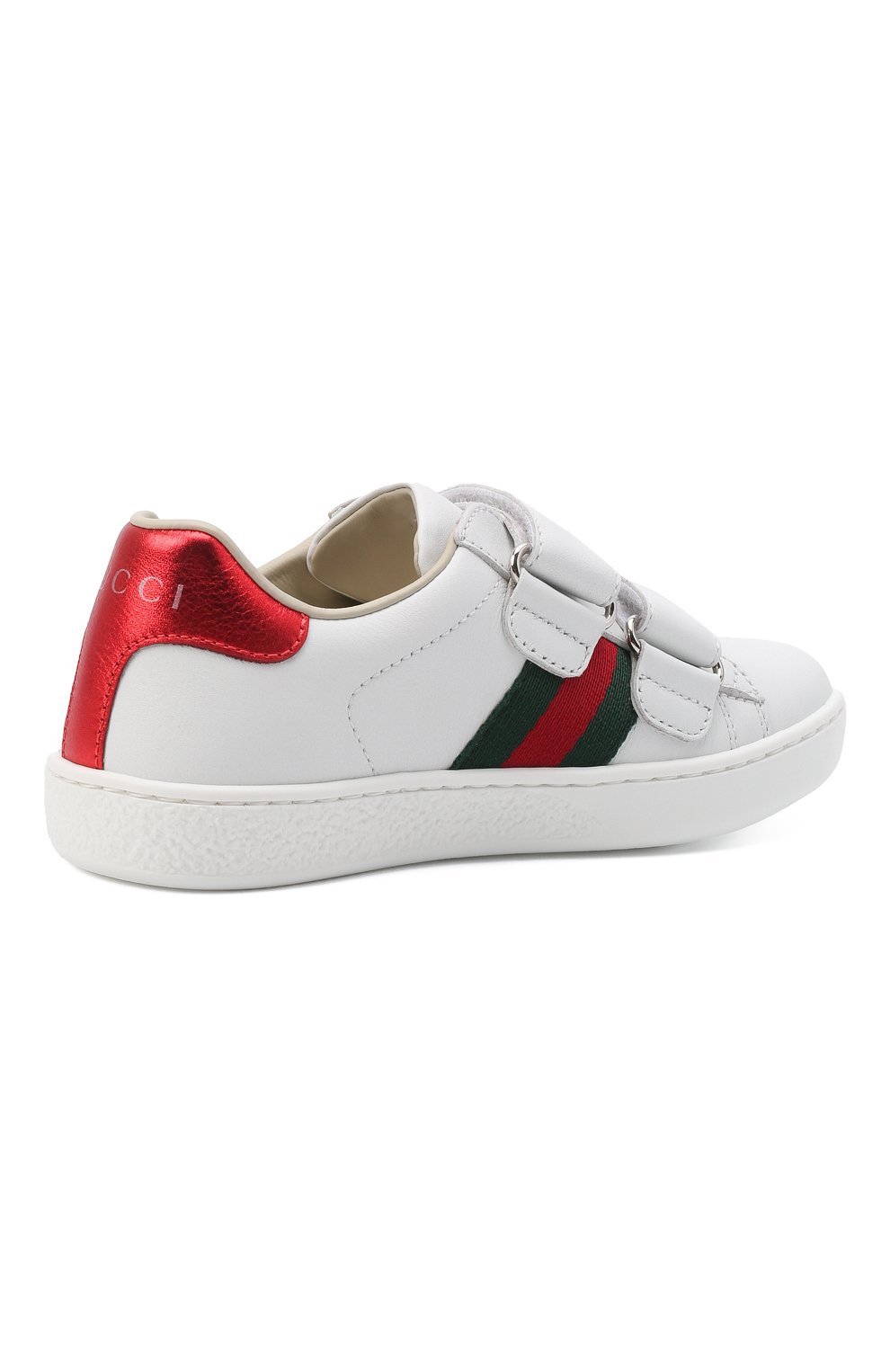 Кожаные кеды GUCCI, арт. 455448/CPWP0, фото 3