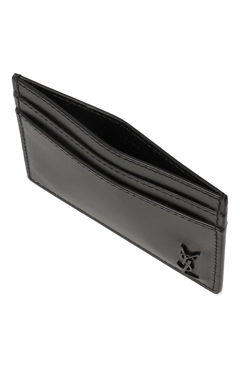 Кожаный футляр для кредитных карт SAINT LAURENT, арт. 607603/1JB0U, фото 3