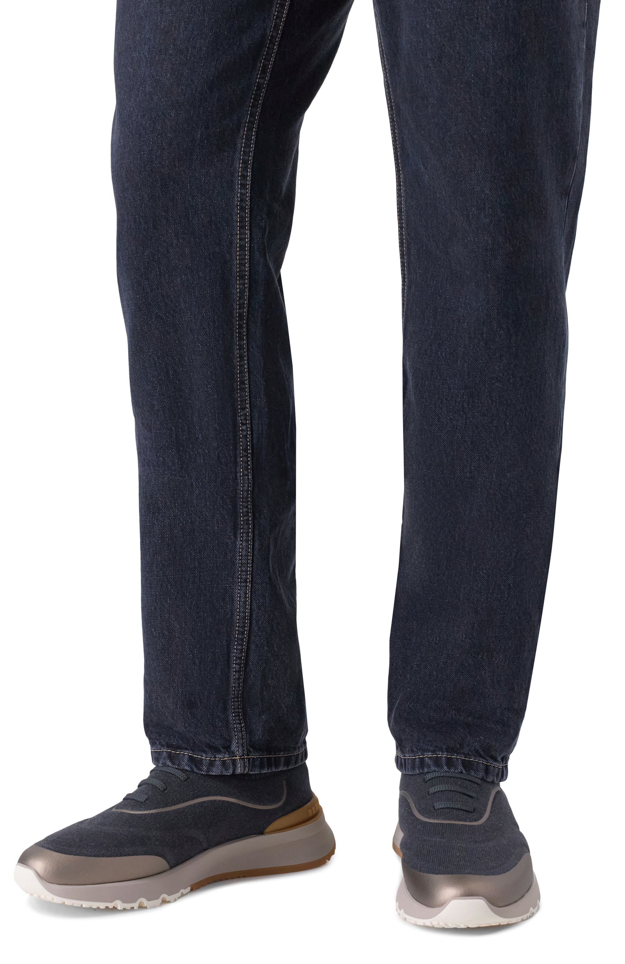 Текстильные кроссовки BRUNELLO CUCINELLI, арт. MZUAUF0340, фото 3