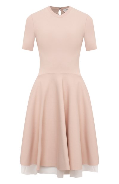 Женское платье из вискозы ALEXANDER MCQUEEN, арт. 659536/Q1AUI