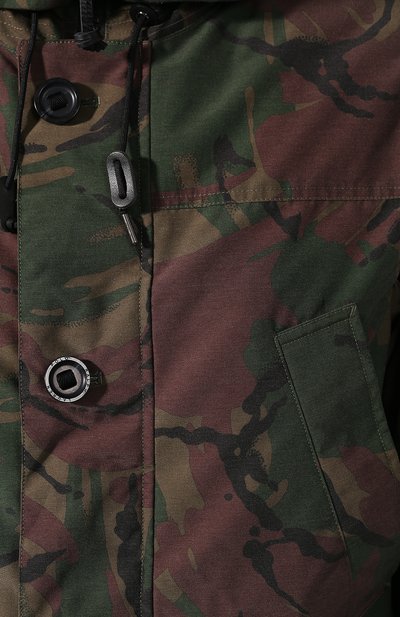 Пуховая парка POLO RALPH LAUREN хаки цвета по цене 67550 руб., арт. 710759968, фото 5 Пуховая парка POLO RALPH LAUREN, арт. 710759968, фото 5