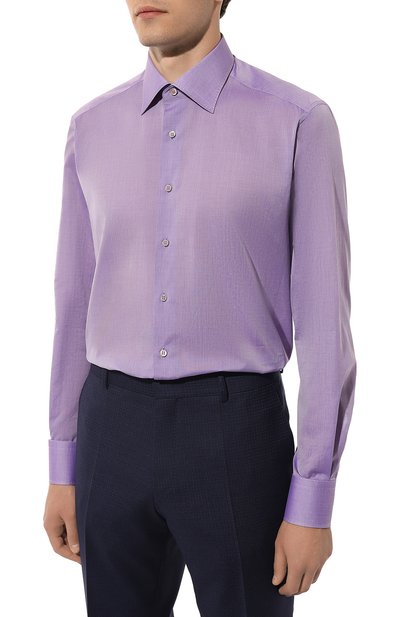 Хлопковая сорочка STEFANO RICCI, арт. MC007355/R1055, фото 4