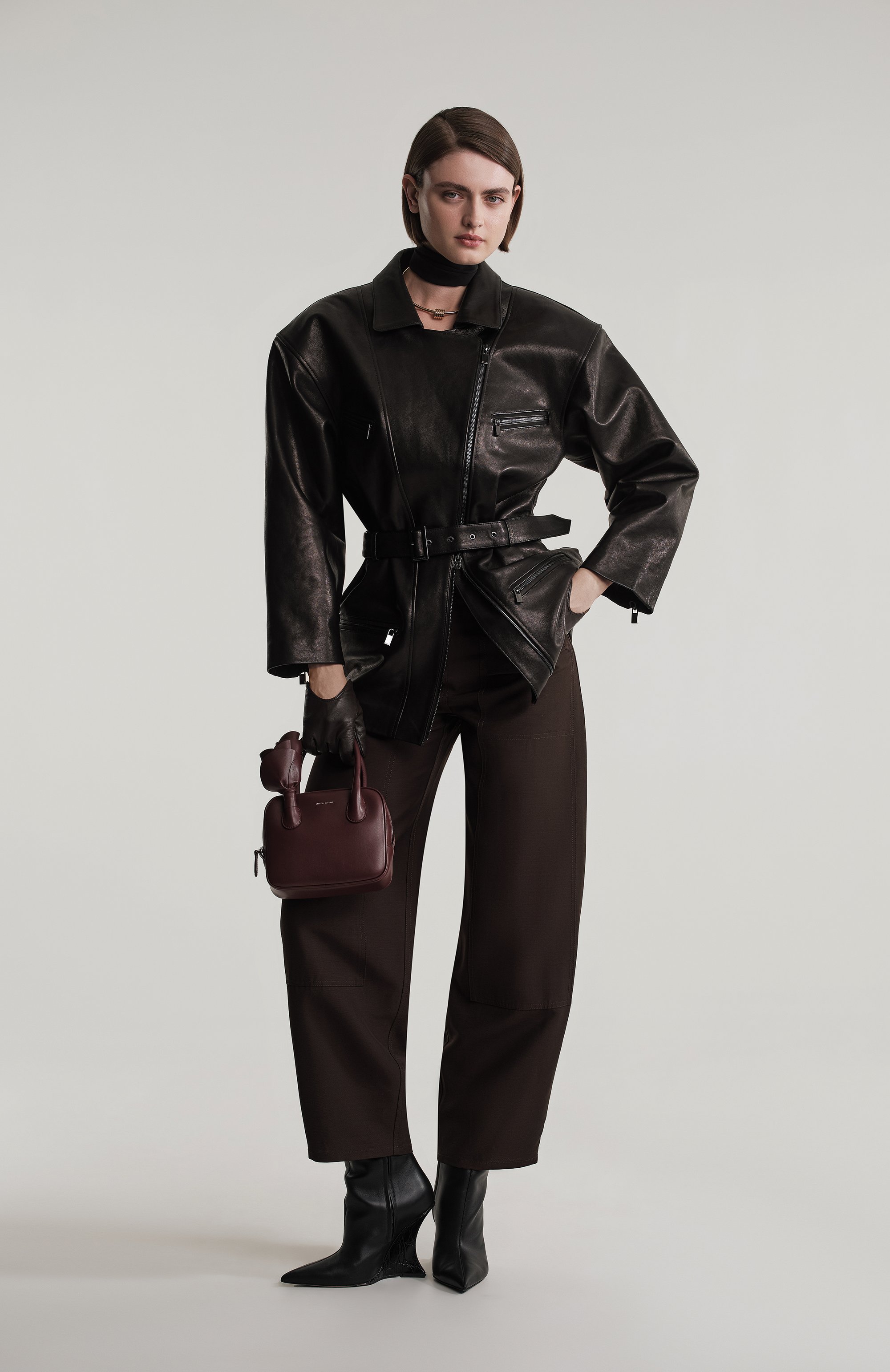 Брюки из вискозы CO, арт. 5125MBND-ESSN, фото 7