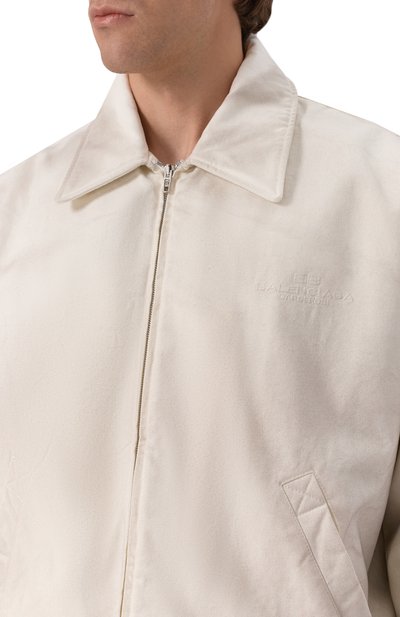 Хлопковая куртка BALENCIAGA, арт. 814391/TRP15, фото 5