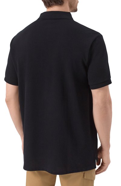 Хлопковое поло BURBERRY, арт. 8070682, фото 4