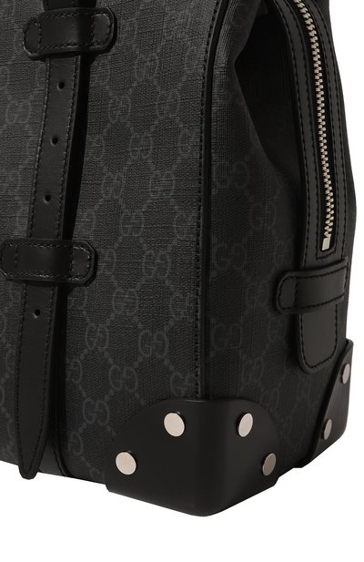 Сумка-тоут gg GUCCI черного цвета по цене 243360 руб., арт. 643814 HUHFN, фото 3 Сумка-тоут gg GUCCI, арт. 643814 HUHFN, фото 3