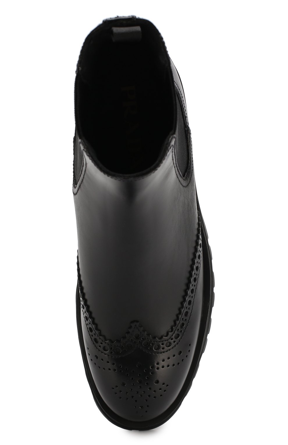 Кожаные челси PRADA, арт. 1T056L-B4L-F0002-A030, фото 4