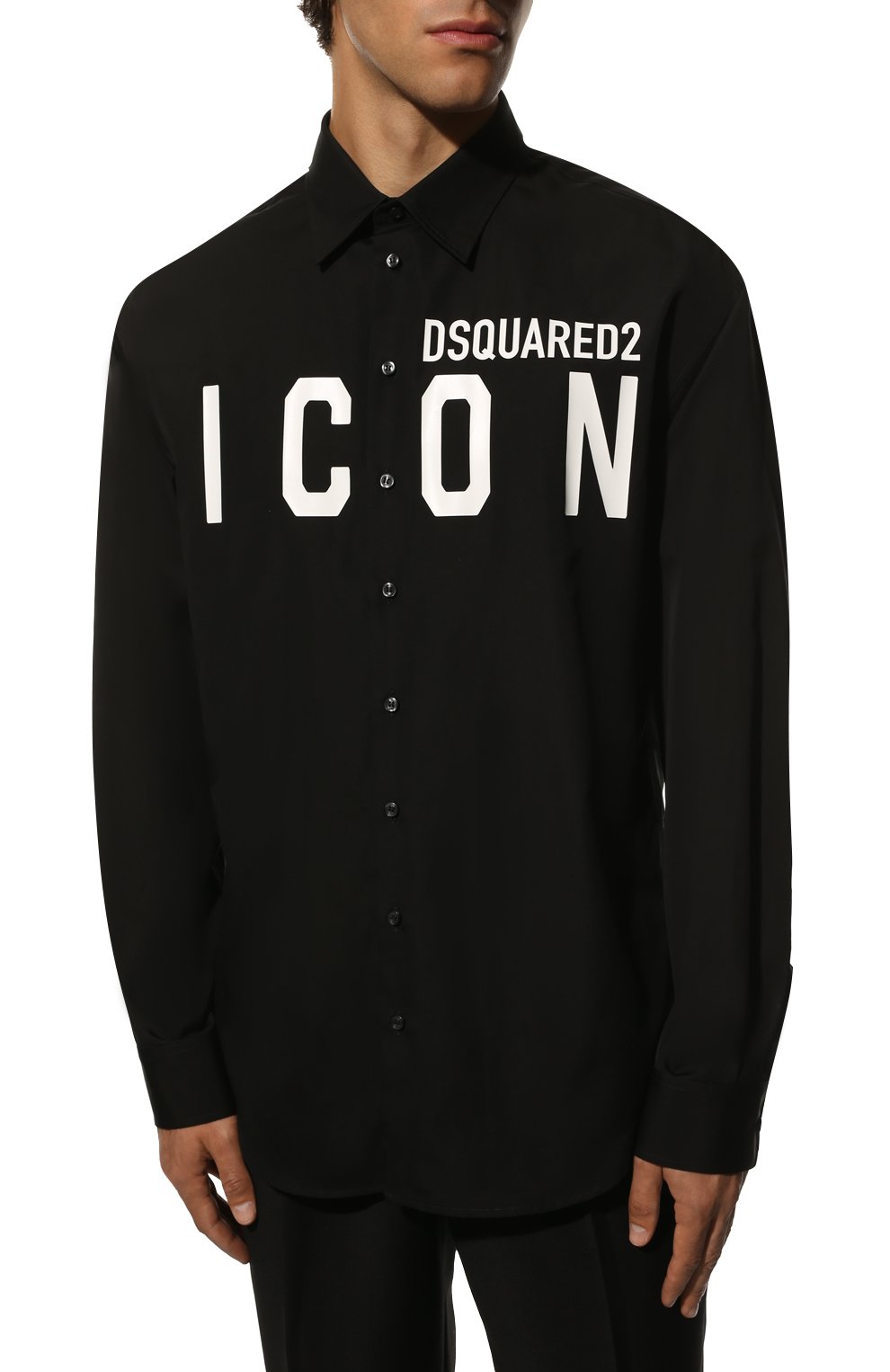 Хлопковая рубашка icon DSQUARED2, арт. S79DL0026/S36275, фото 3