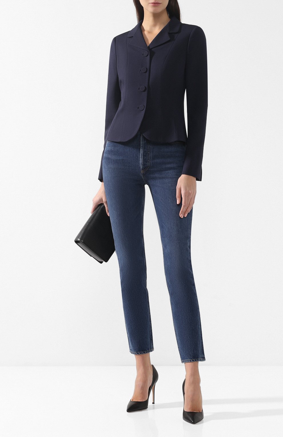 Жакет из смеси шерсти и шелка RALPH LAUREN, арт. 290740102, фото 2