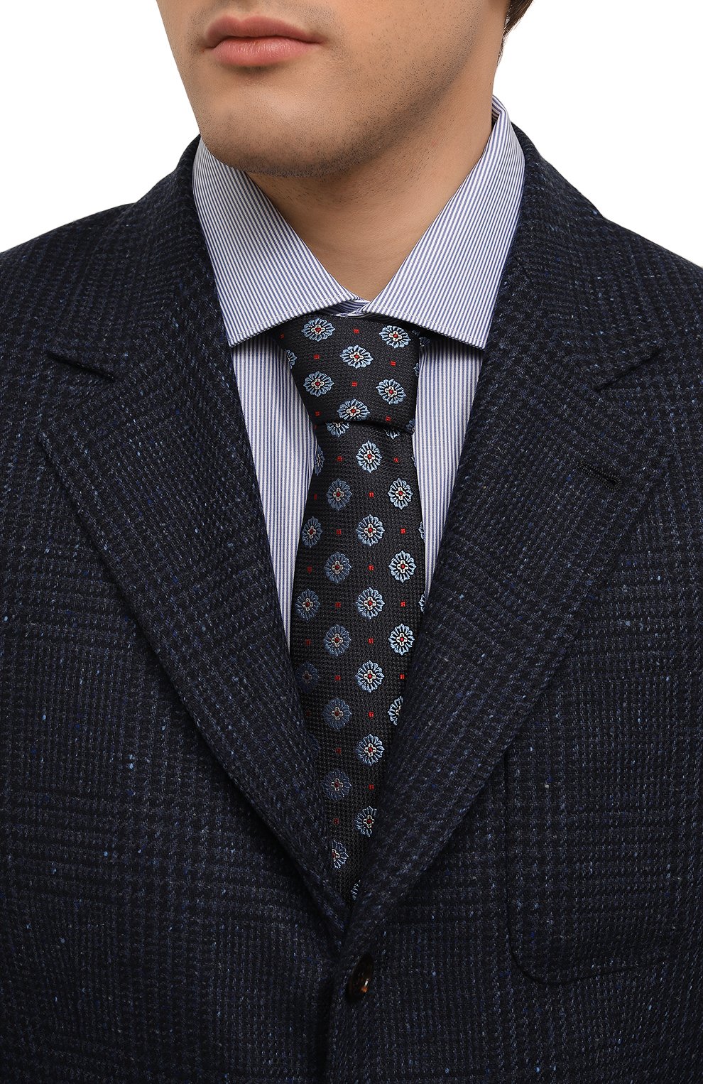 Шелковый галстук CANALI, арт. 18/HJ03997, фото 2