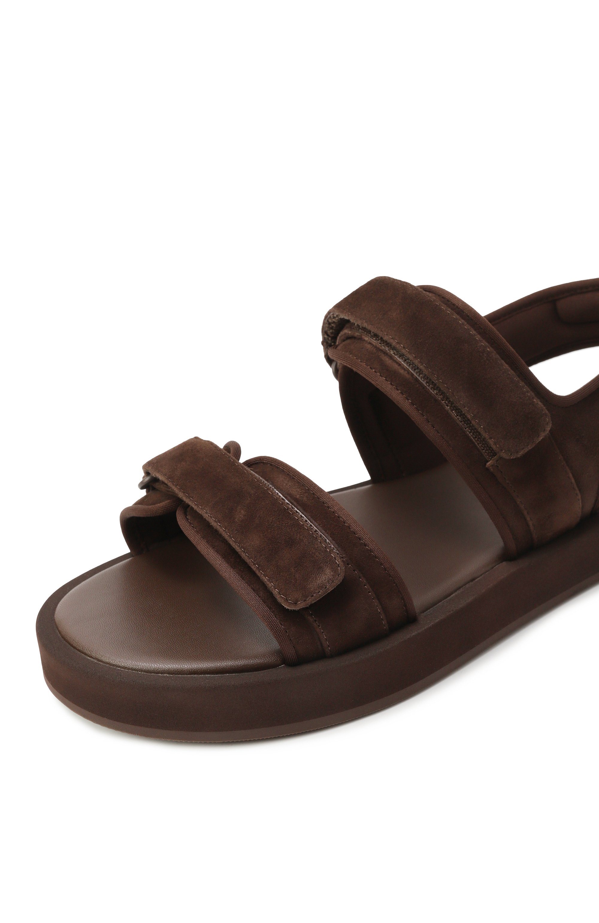 Замшевые сандалии 12 STOREEZ, арт. 130400, фото 7