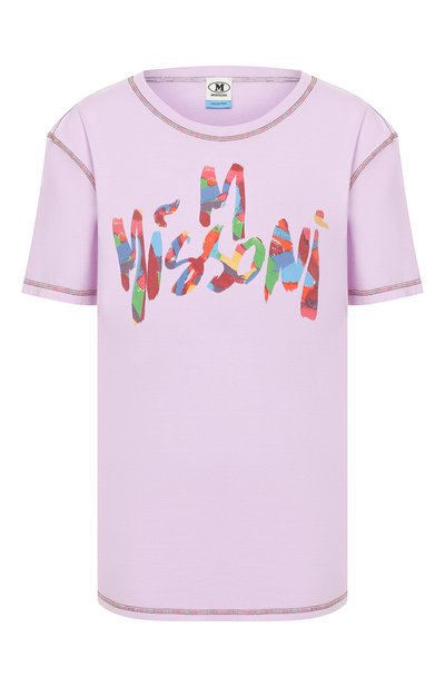 Женская хлопковая футболка M MISSONI, арт. 2DL00022/2J000Z