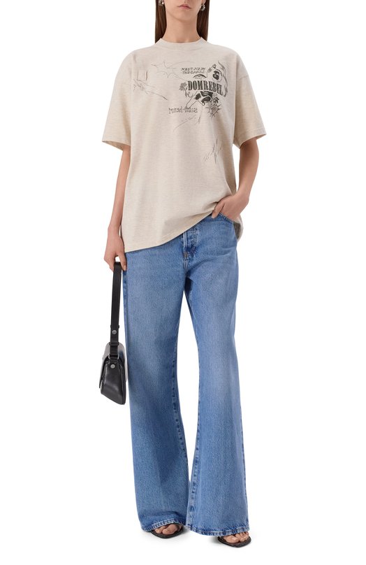 Хлопковая футболка DOMREBEL UPWARD T-SHIRT Серый  UPWARD T-SHIRT Фото 2