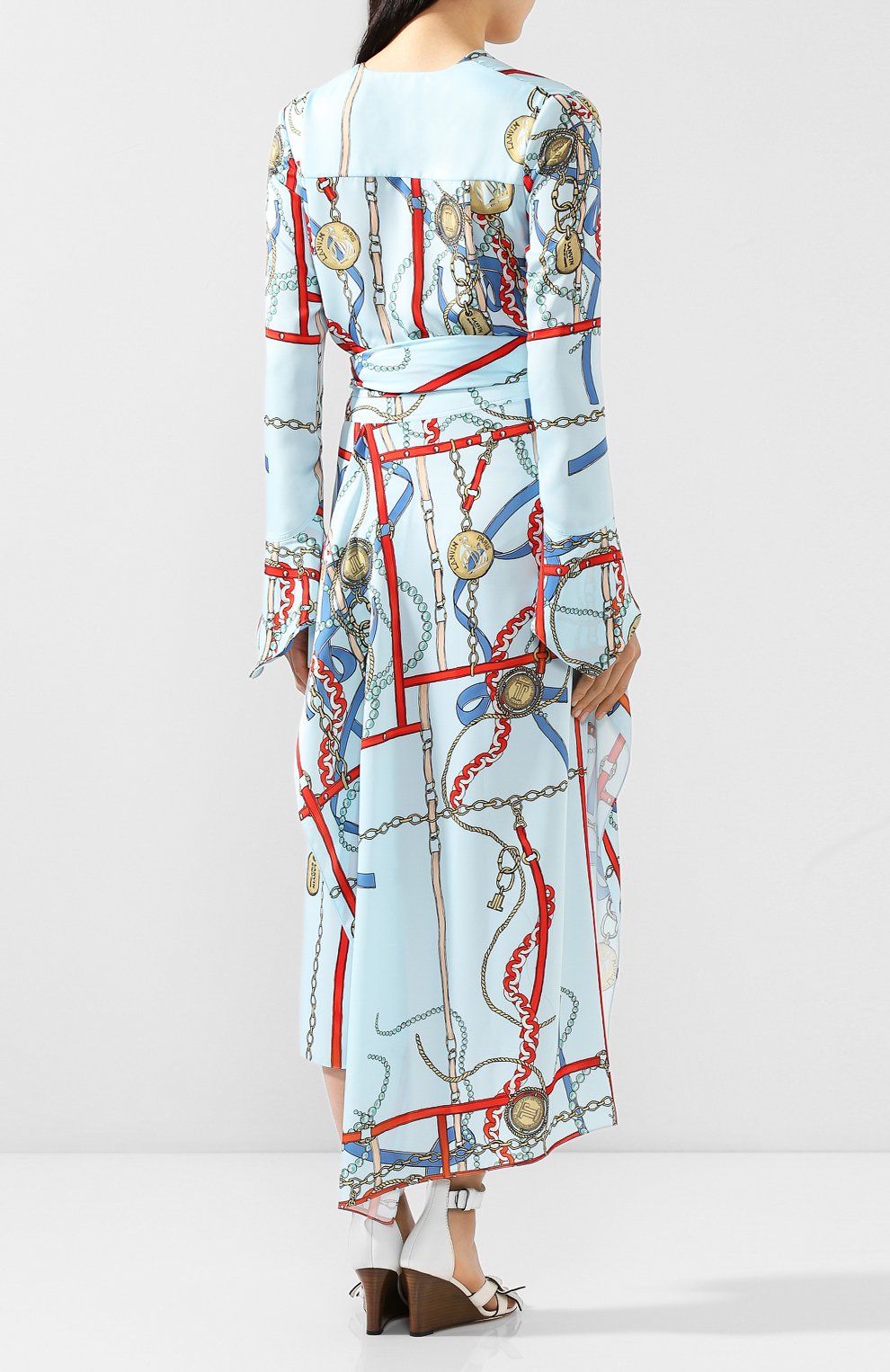 Платье с поясом LANVIN, арт. RW-DR354I-4523-E20, фото 4