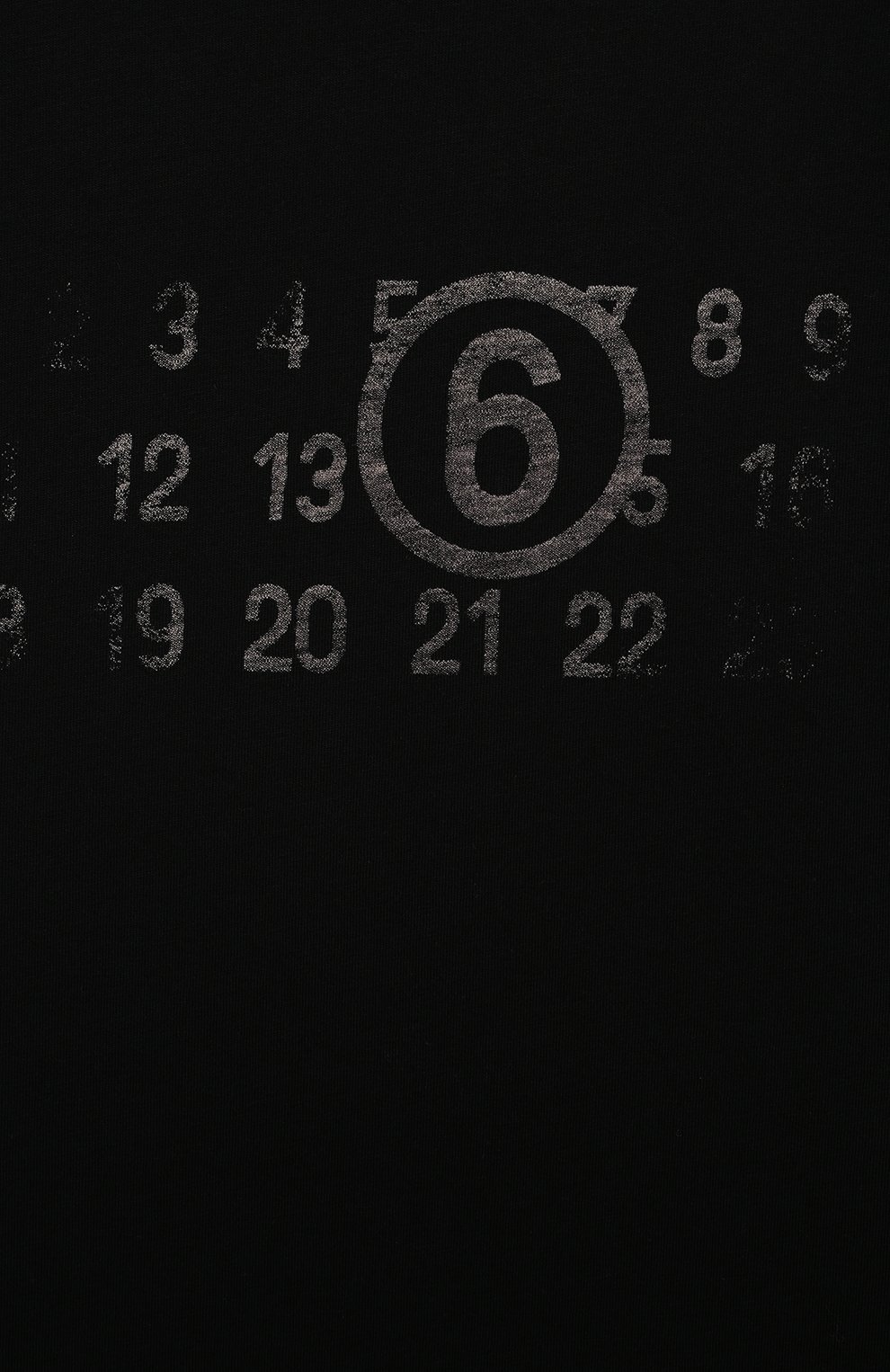 Хлопковая футболка MM6, арт. M60670/MM010, фото 3