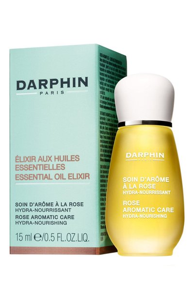 Ароматический уход с эфирным маслом розы (15ml) DARPHIN бесцветного цвета по цене 4800 руб., арт. D9AT-01, фото 2 Ароматический уход с эфирным маслом розы (15ml) DARPHIN, арт. D9AT-01, фото 2
