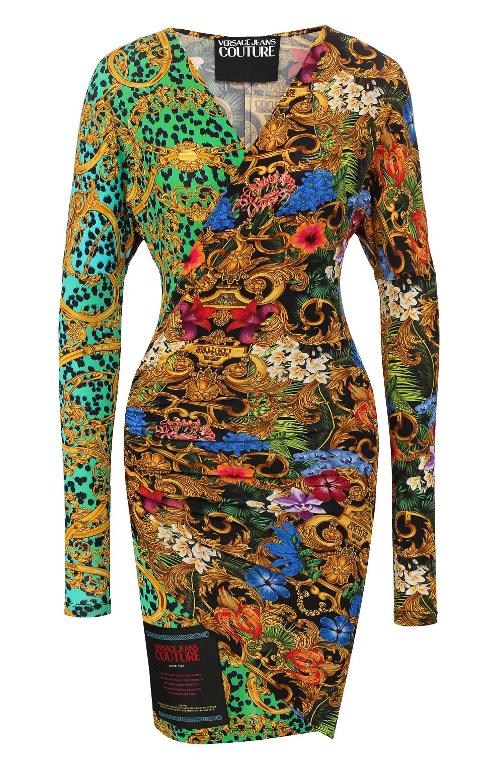 Платье из вискозы VERSACE JEANS COUTURE, арт. D2HVA413-VDP913/S0644, фото 1