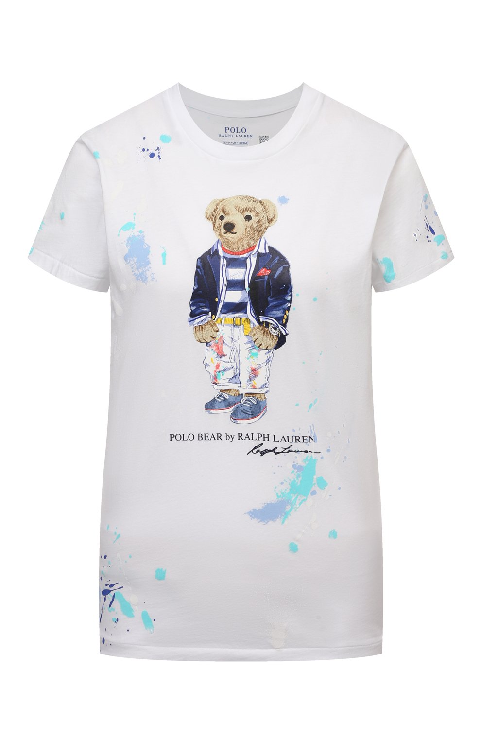 Хлопковая футболка POLO RALPH LAUREN, арт. 211856643, фото 1