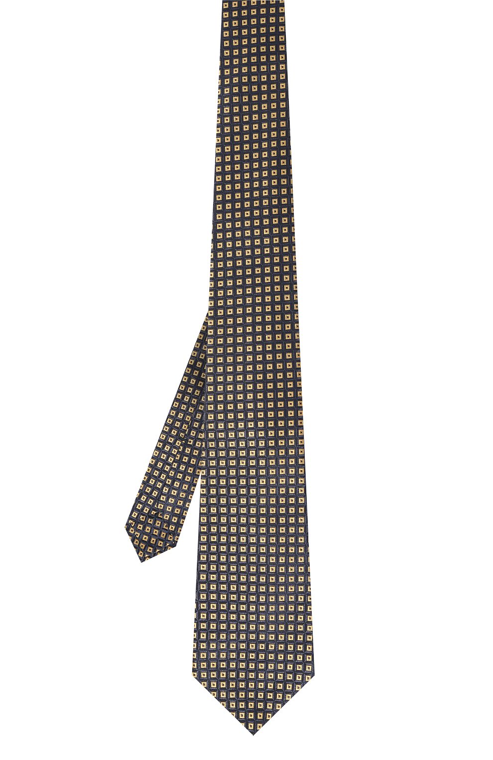 Шелковый галстук KITON желтого цвета по цене 31950 руб., арт. UCRVKLC05H56, фото 3 Шелковый галстук KITON, арт. UCRVKLC05H56, фото 3