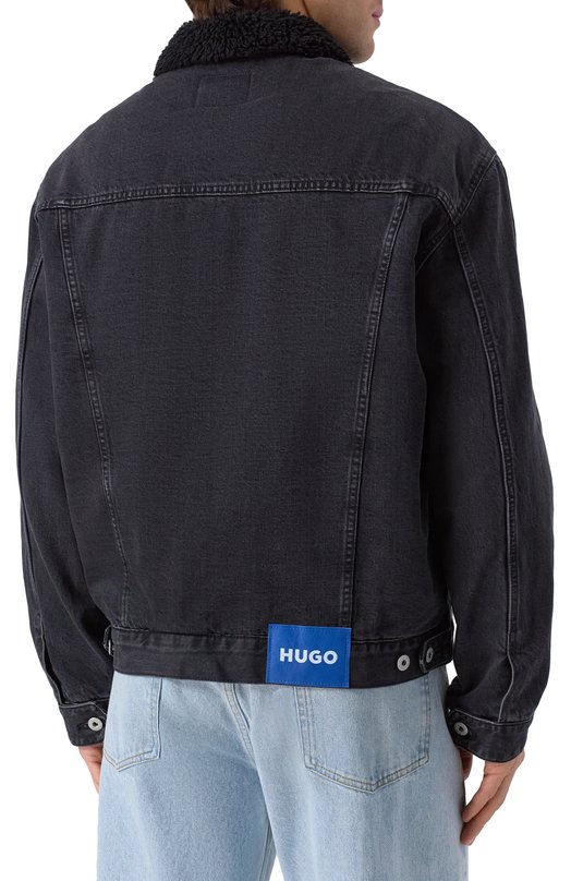 Джинсовая куртка HUGO Blue 50547149 Серый  50547149 Фото 4